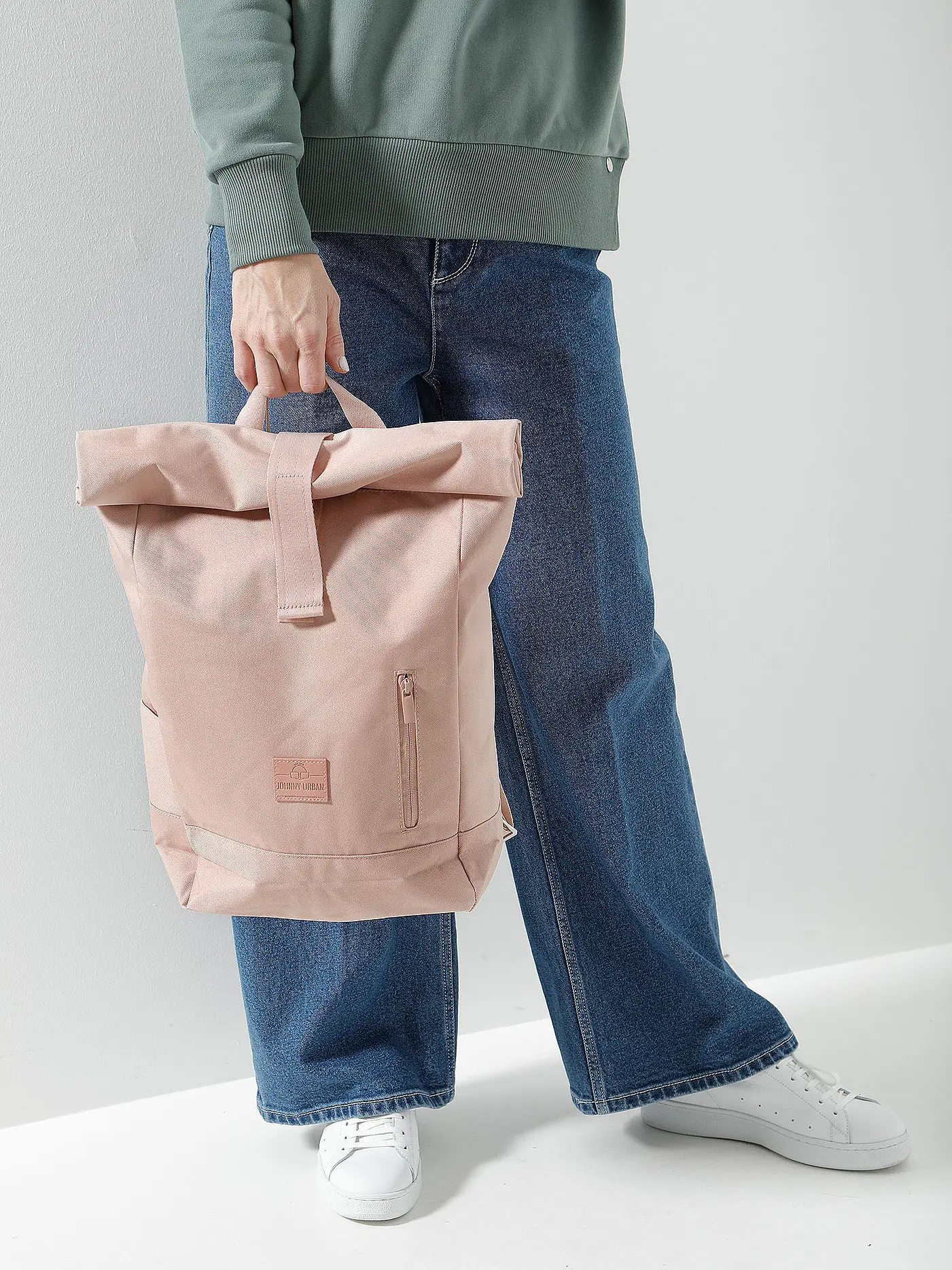 JOHNNY URBAN | Rolltop Rucksack " Aaron " | rosa